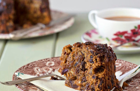 Fruit cake for afternoon tea