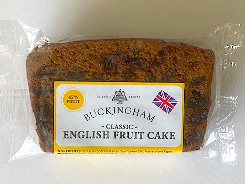 Classic English Fruit Cake Slice 75g