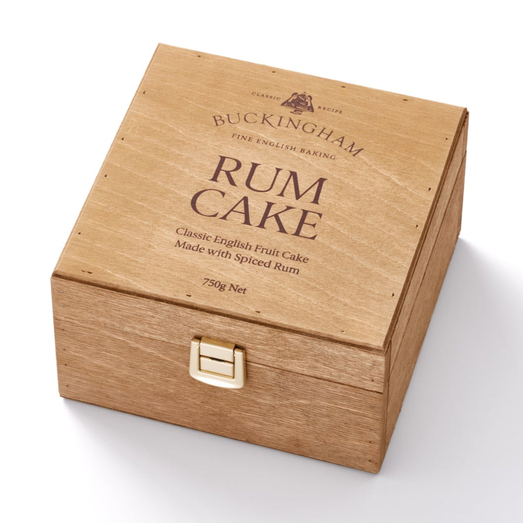 Torta di Rum in Scatola Regalo di Legno 750g