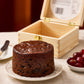 Cherry & Kirsch Fruit Cake in Wooden Gift Box 750g